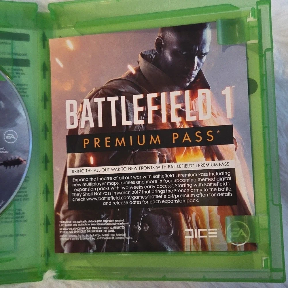 Battlefield 1: Early Enlister Deluxe Edition (Microsoft‎ Xbox One, 2016) Tested